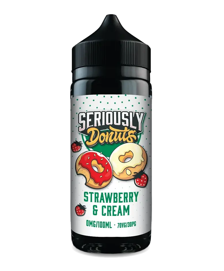 Seriously Donuts Strawberry and Cream E-liquid - Scent Vape