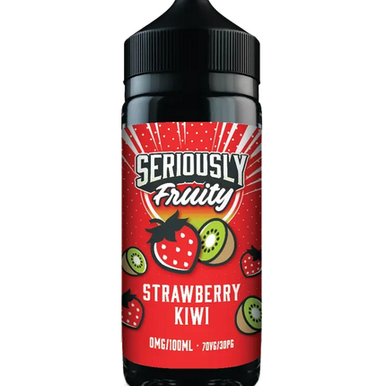 Seriously Fruity Strawberry Kiwi E-liquid 100ml Shortfill - Scent Vape