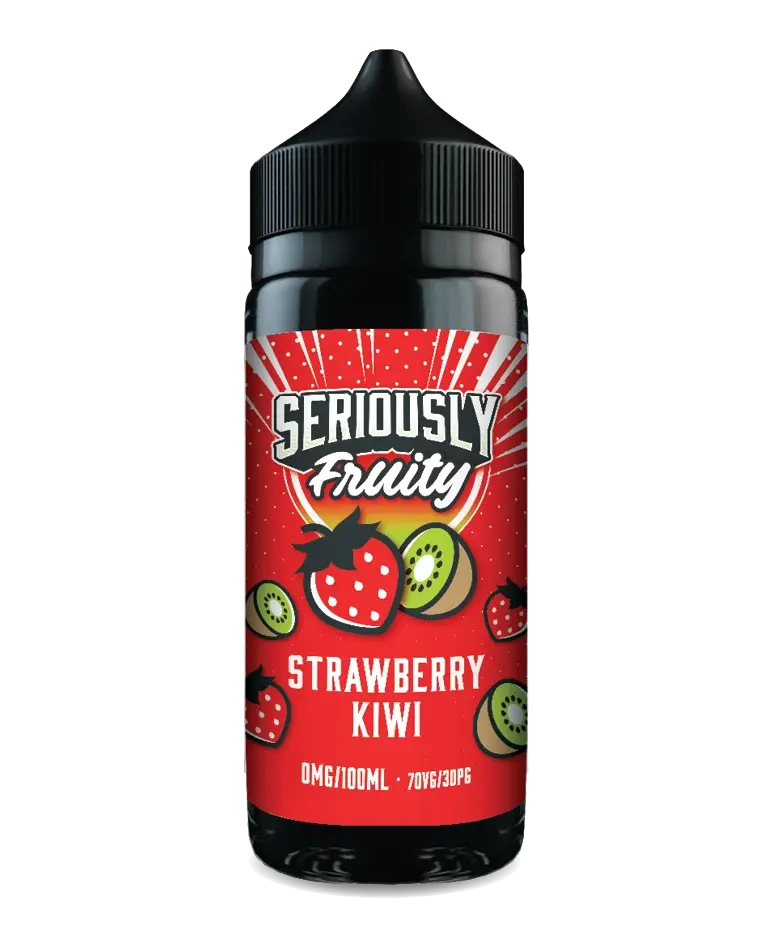 Seriously Fruity Strawberry Kiwi E-liquid 100ml Shortfill