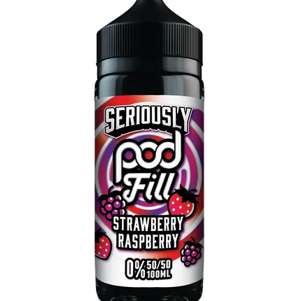 Seriously Pod Fill Strawberry Raspberry E-liquid Shortfill - Scent Vape
