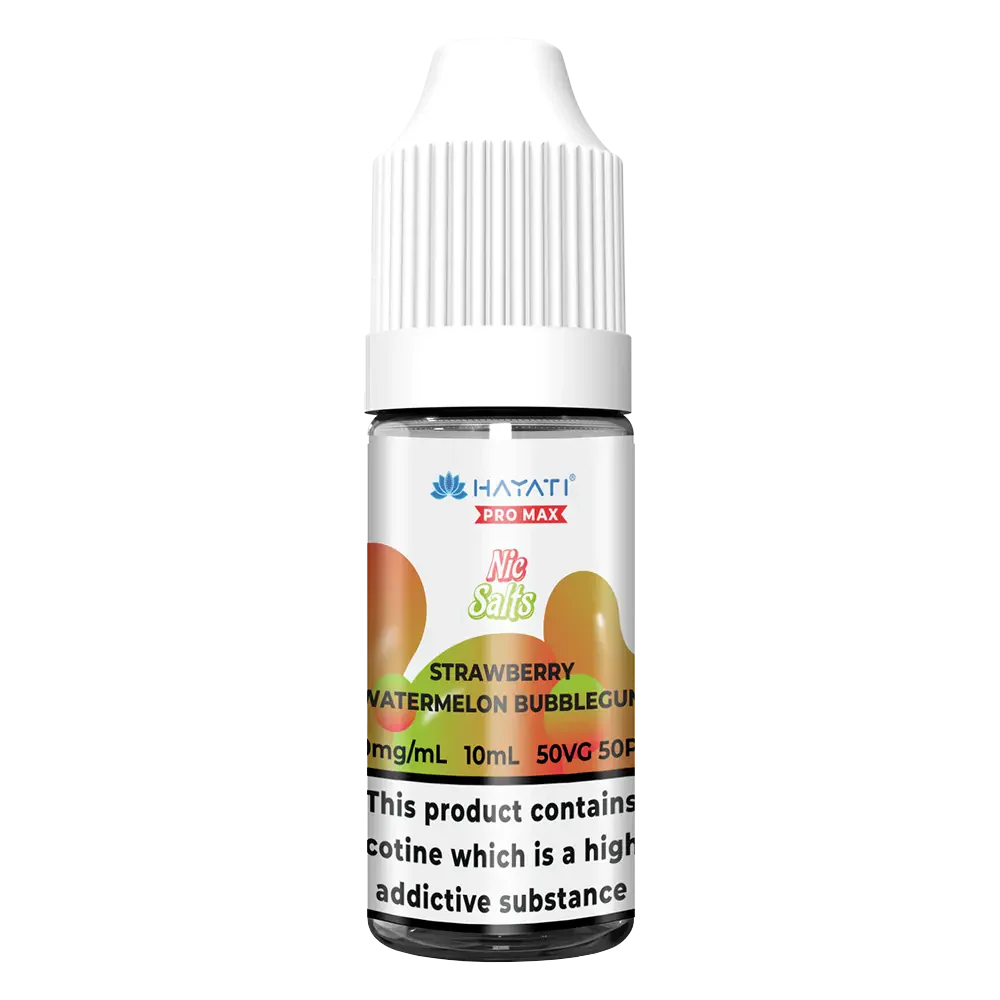 Hayati Pro Max Strawberry Watermelon Bubblegum Nic Salt Vape Juice