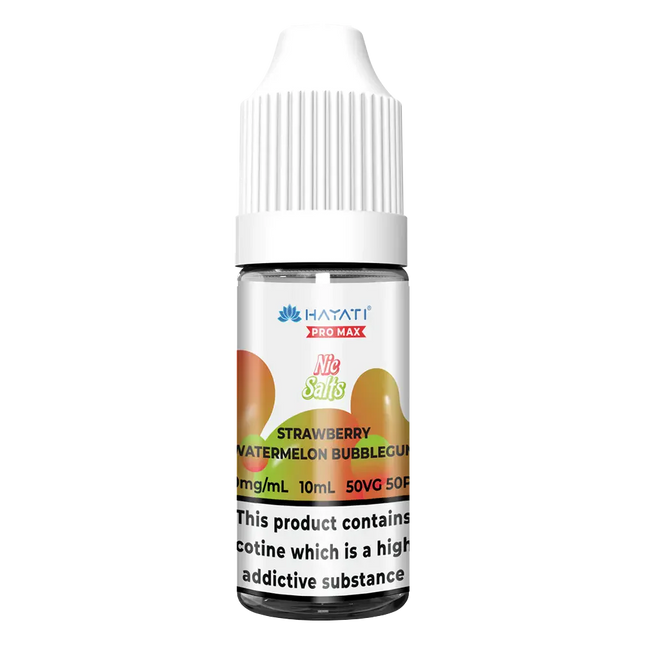Hayati Pro Max Strawberry Watermelon Bubblegum Nic Salt Vape Juice - Scent Vape