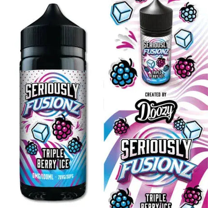 Seriously Fusionz Triple Berry Ice E-liquid Shortfill - Scent Vape