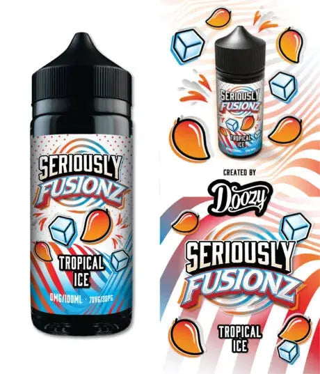 Seriously Fusionz Tropical Ice E-liquid Shortfill - Scent Vape