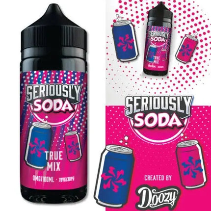 Seriously Soda True Mix E-liquid Shortfill - Scent Vape