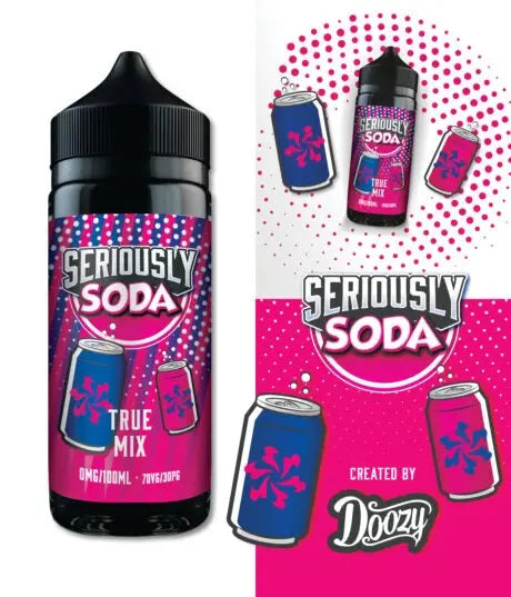 Seriously Soda True Mix E-liquid Shortfill - Scent Vape