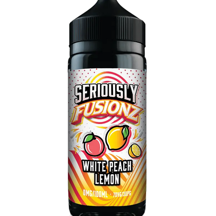 Seriously Fusionz White Peach Lemon E-liquid Shortfill - Scent Vape
