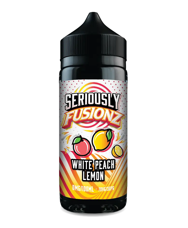 Seriously Fusionz White Peach Lemon E-liquid Shortfill