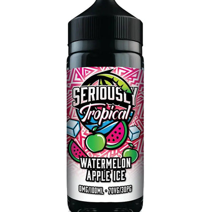 Seriously Tropical Watermelon Apple Ice E-Liquid Shortfill - Scent Vape