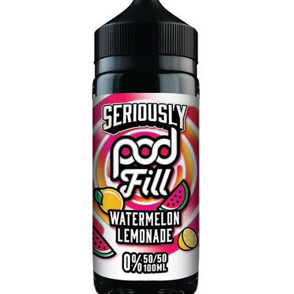 Seriously Pod Fill Watermelon Lemonade E-liquid Shortfill - Scent Vape
