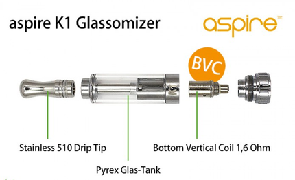 Aspire K1 Tank - Scent Vape