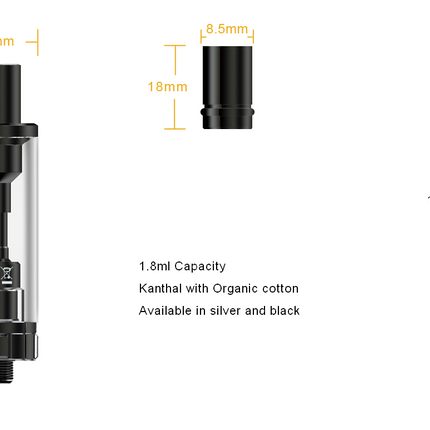 Aspire K2 Tank - Scent Vape