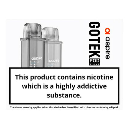 Aspire Gotek Mesh Coil Replacement Pods - Scent Vape