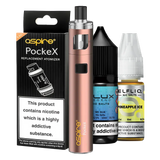 Aspire PockeX Refillable Vape Starter Kit Bundle