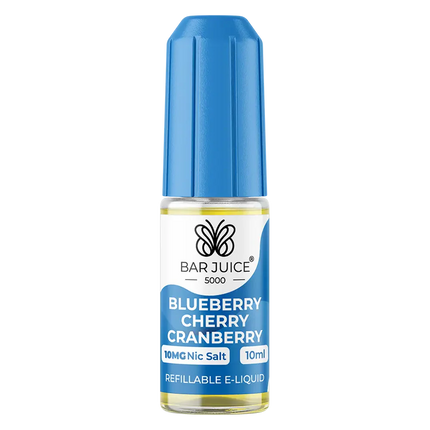 Bar Juice 5000 Blueberry Cherry Cranberry Nic Salt Vape juice 10ml - Scent Vape
