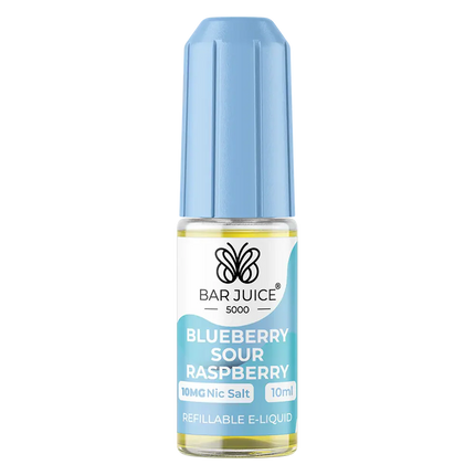 Bar Juice 5000 Blueberry Sour Raspberry Nic Salt Vape juice 10ml - Scent Vape
