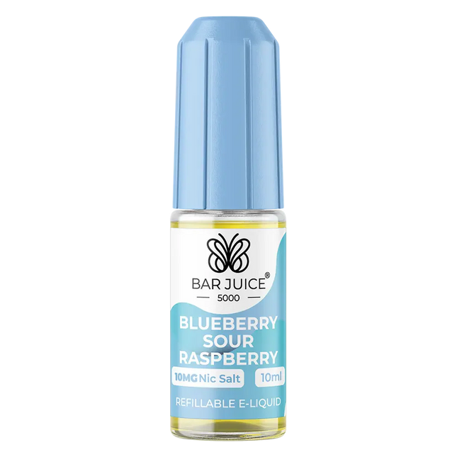 Bar Juice 5000 Blueberry Sour Raspberry Nic Salt Vape juice 10ml - Scent Vape