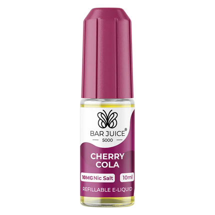 Bar Juice 5000 Cherry Cola Nic Salt Vape Juice 10ml - Scent Vape