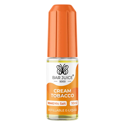 Bar Juice 5000 Cream Tobacco Nic Salt Vape juice 10ml - Scent Vape
