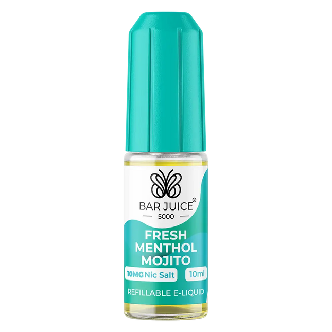 Bar Juice 5000 Fresh Menthol Mojito Nic Salt Vape juice 10ml - Scent Vape