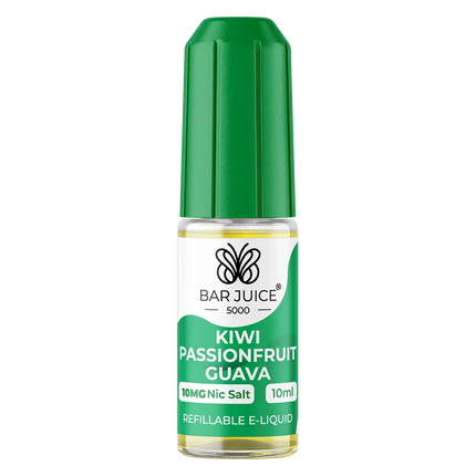 Bar Juice 5000 Kiwi Passionfruit Guava Nic Salt Vape juice 10ml - Scent Vape