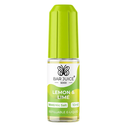 Bar Juice 5000 Lemon & Lime Nic Salt Vape juice 10ml - Scent Vape