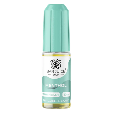 Bar Juice 5000 Menthol Nic Salt Vape juice 10ml - Scent Vape