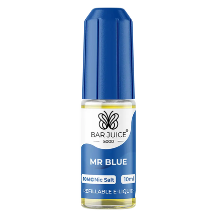 Bar Juice 5000 Mr Blue Nic Salt Vape juice 10ml - Scent Vape
