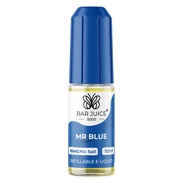 Bar Juice 5000 Mr Blue Nic Salt Vape juice 10ml - Scent Vape