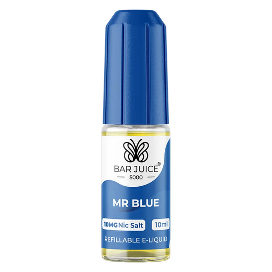 Bar Juice 5000 Mr Blue Nic Salt Vape juice 10ml