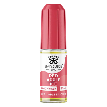 Red Apple Ice Nic Salt E-Liquid by Bar Juice 5000 - Scent Vape