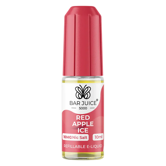 Red Apple Ice Nic Salt E-Liquid by Bar Juice 5000 - Scent Vape