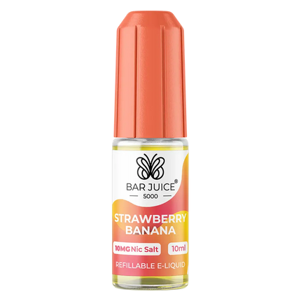 Bar Juice 5000 Strawberry Banana Nic Salt Vape juice 10ml - Scent Vape