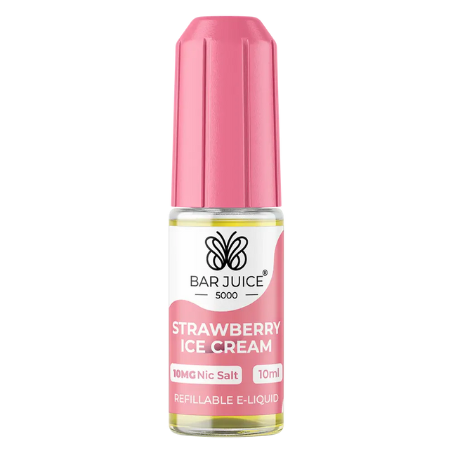 Bar Juice 5000 Strawberry Ice Cream Nic Salt Vape juice 10ml - Scent Vape