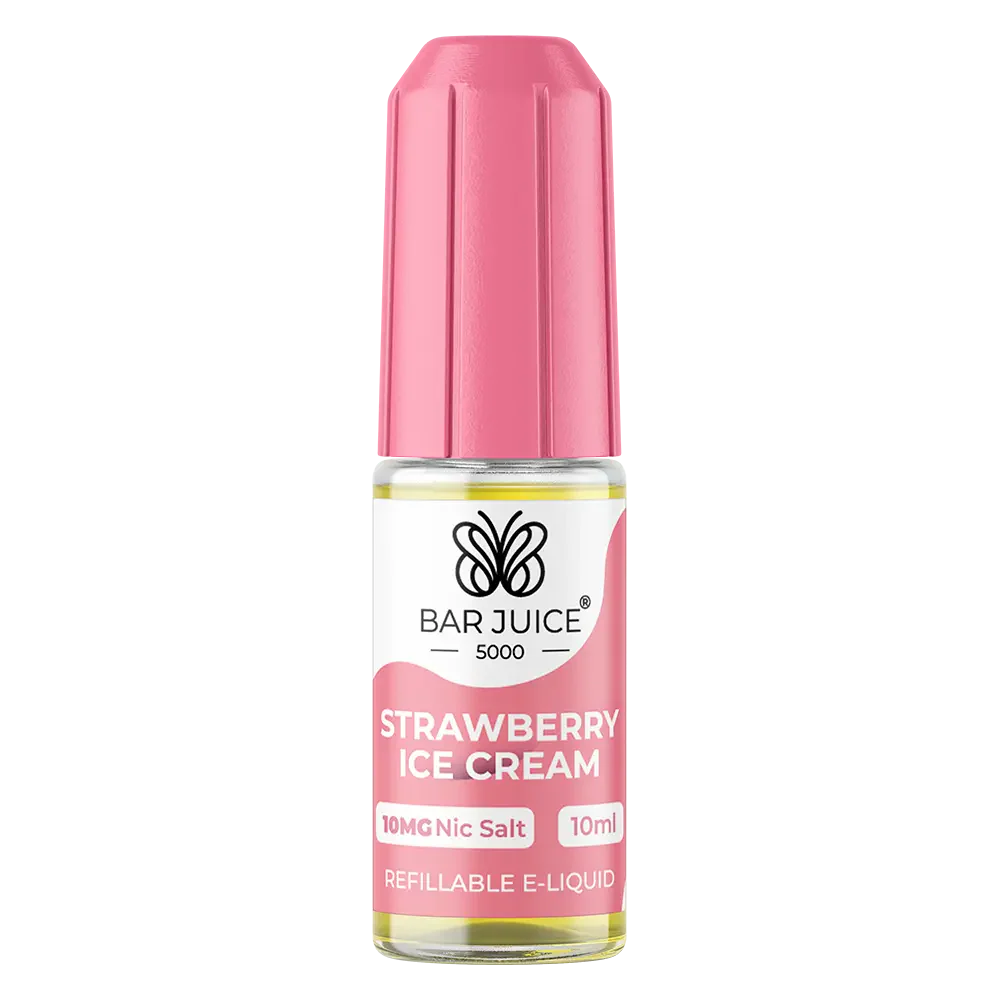 Bar Juice 5000 Strawberry Ice Cream Nic Salt Vape juice 10ml