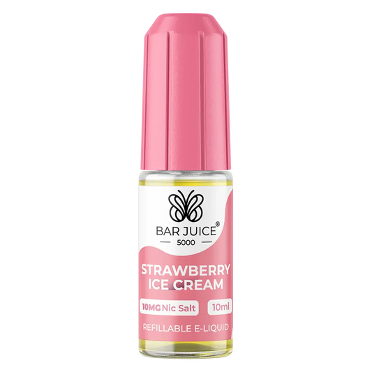 Bar Juice 5000 Strawberry Ice Cream Nic Salt Vape juice 10ml