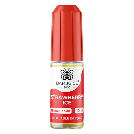 Bar Juice 5000 Strawberry Ice Nic Salt Vape juice 10ml - Scent Vape