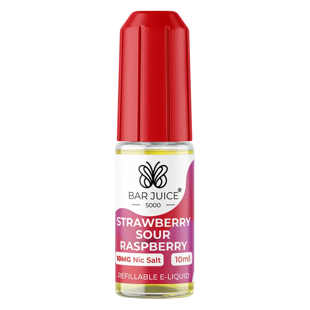 Bar Juice 5000 Strawberry Sour Raspberry Nic Salt Vape juice 10ml