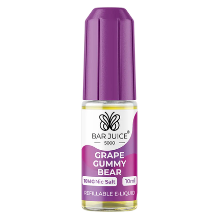 Bar Juice 5000 Grape Gummy Bear Nic Salt Vape juice 10ml - Scent Vape