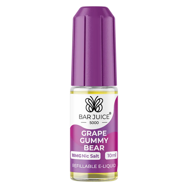 Bar Juice 5000 Grape Gummy Bear Nic Salt Vape juice 10ml - Scent Vape