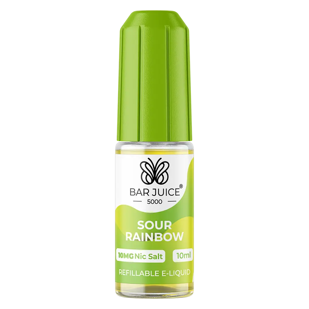 Bar Juice 5000 Sour Rainbow Nic Salt Vape juice 10ml