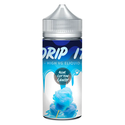 Drip it Blue Cotton Candy 100ml Shortfill e-Liquid - Scent Vape