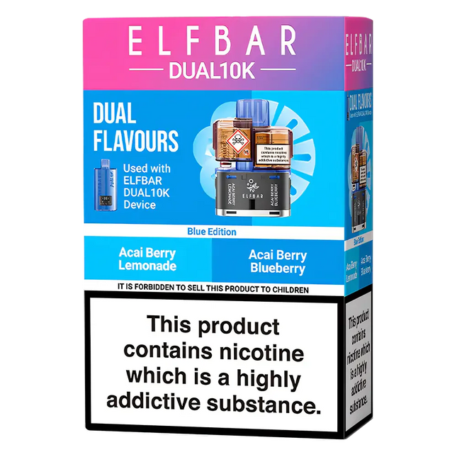 Elf Bar Dual 10K Prefilled Pods - Scent Vape