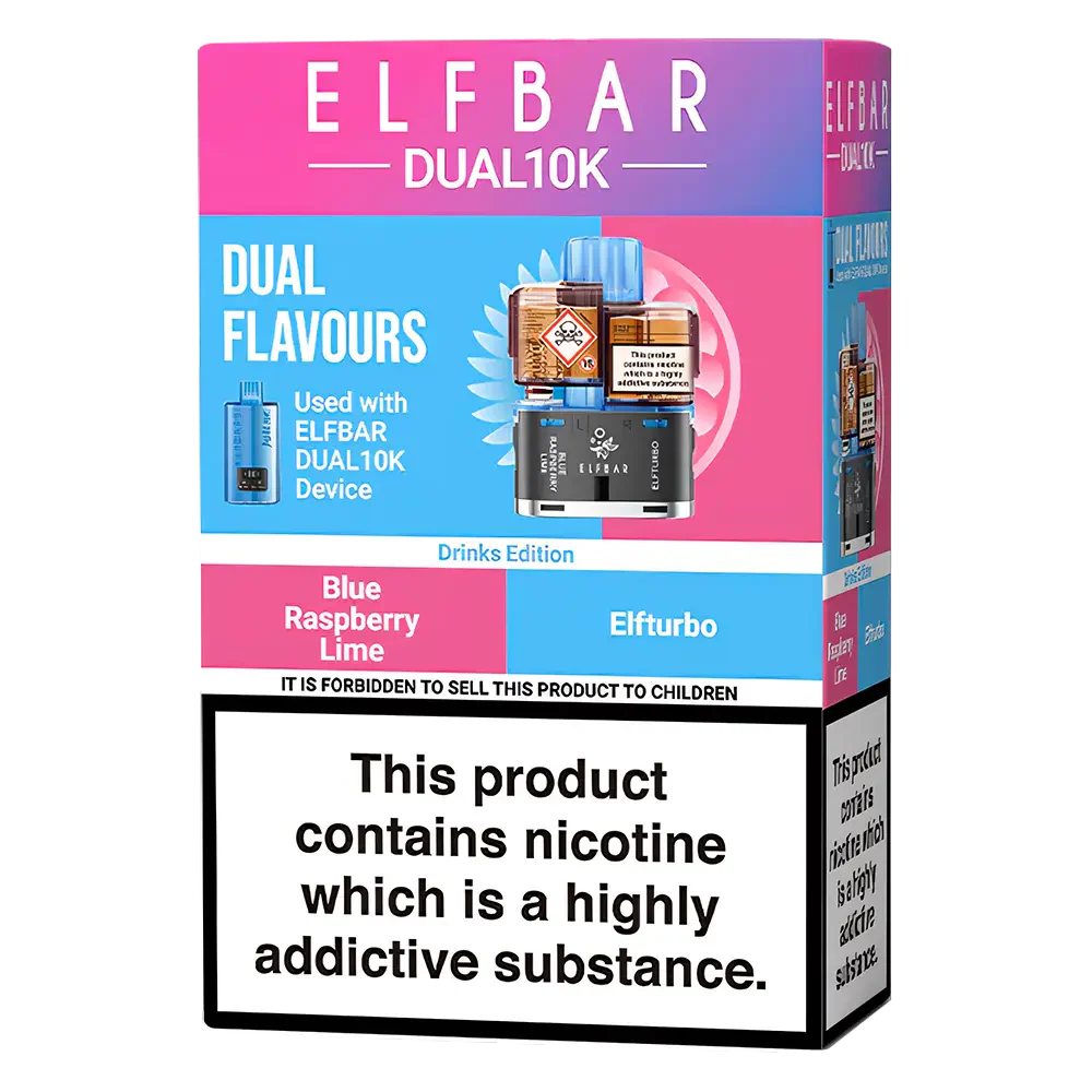 Elf Bar Dual 10K Prefilled Pods