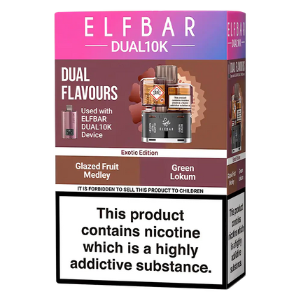 Elf Bar Dual 10K Prefilled Pods - Scent Vape
