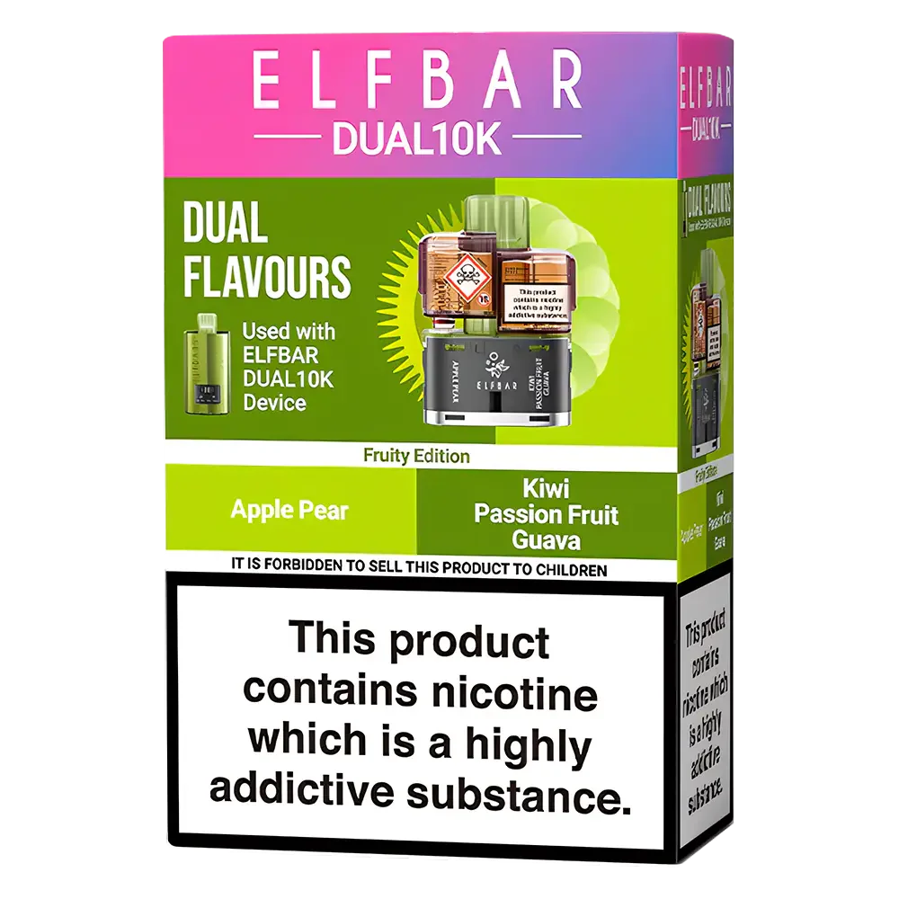 Elf Bar Dual 10K Prefilled Pods