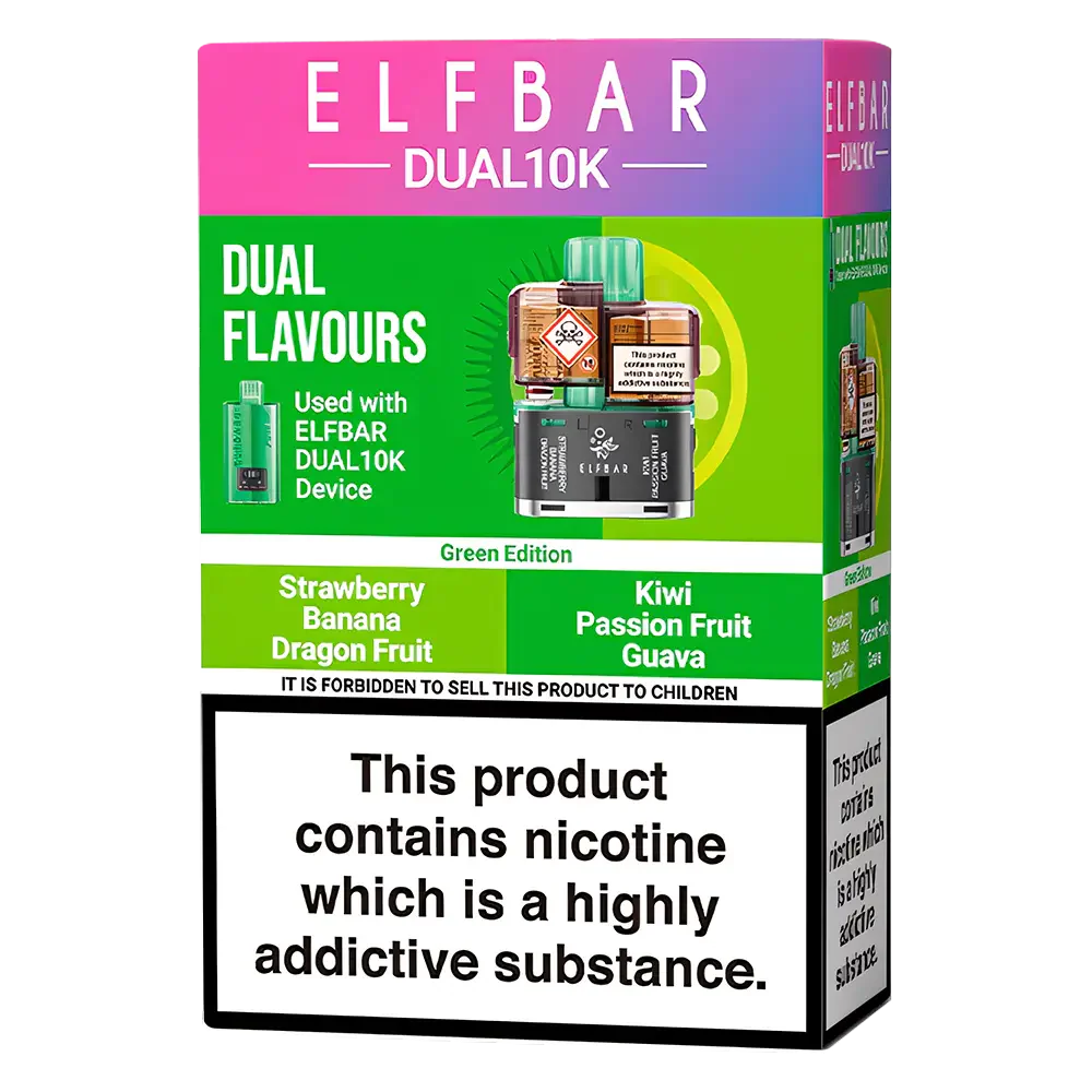 Elf Bar Dual 10K Prefilled Pods