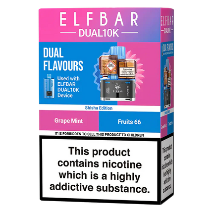 Elf Bar Dual 10K Prefilled Pods - Scent Vape