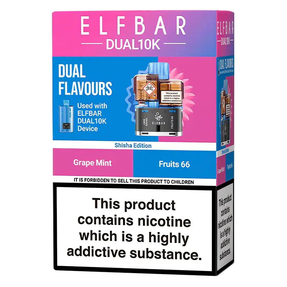 Elf Bar Dual 10K Prefilled Pods