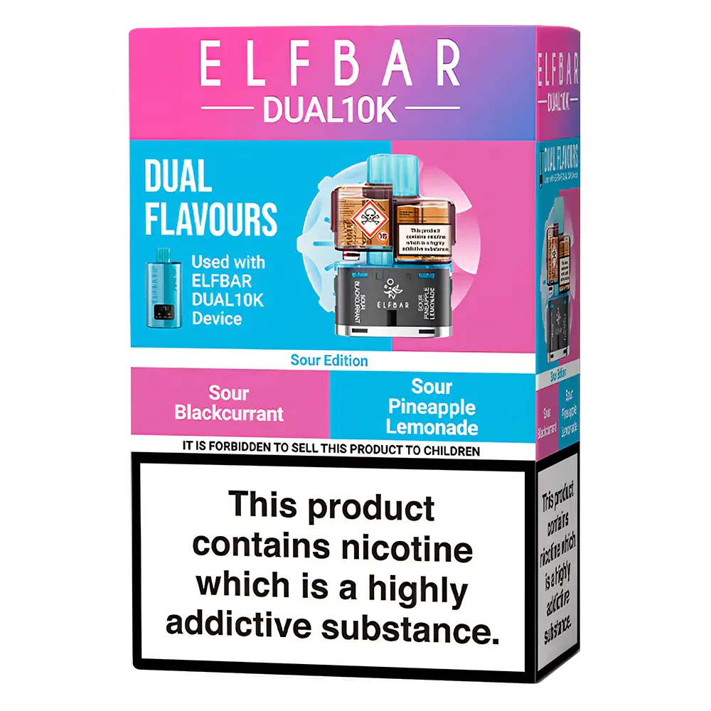 Elf Bar Dual 10K Prefilled Pods